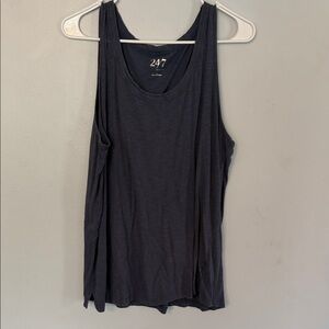 Maurice’s 24/7 Relaxed Tank in Blue Gray